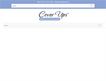 Tablet Screenshot of coverupslinens.com